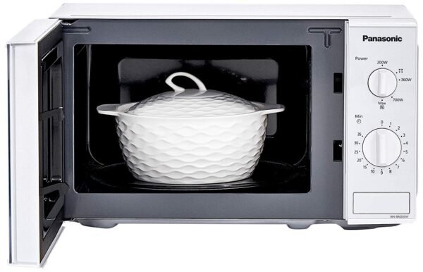 Original Panasonic Microwave Model NM-Sm255w, Solo Microwave Oven (white) , 20litres