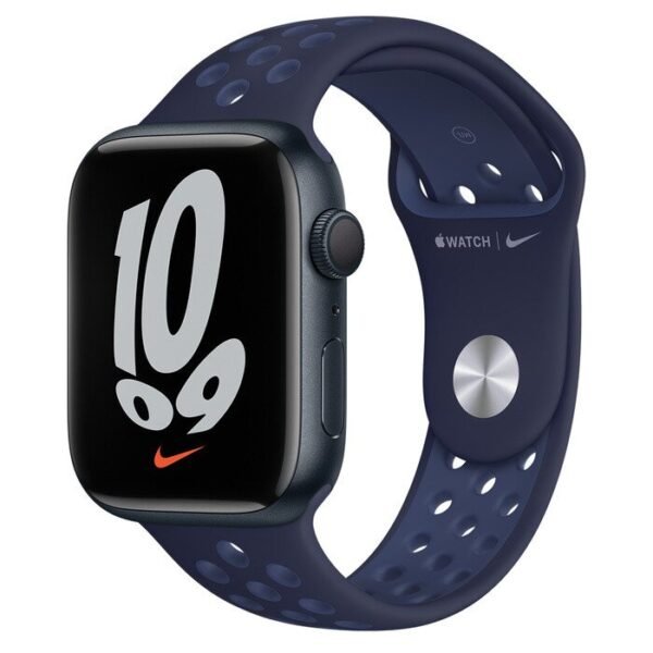 Apple Smart Watch series 7,Midnight Aluminium case midnight sport Band Model MKN53LL/A