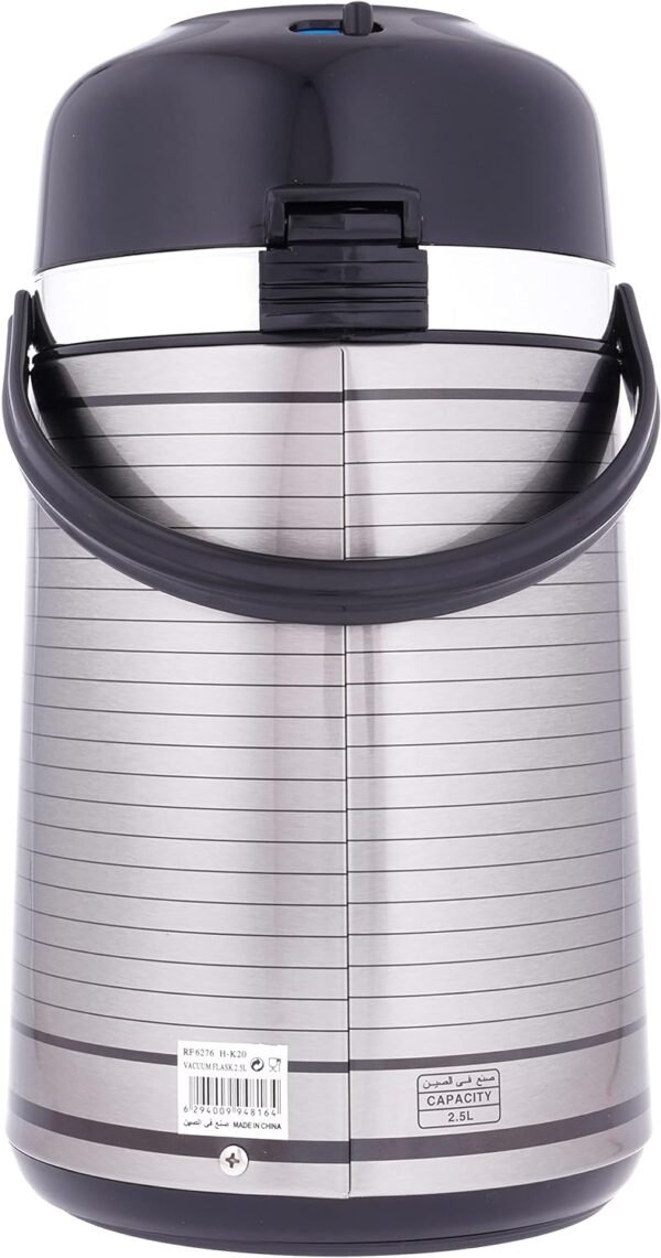 Royalford AirPot Vacuum Flask 2.5 Liter, Model Rf6276 - Image 7