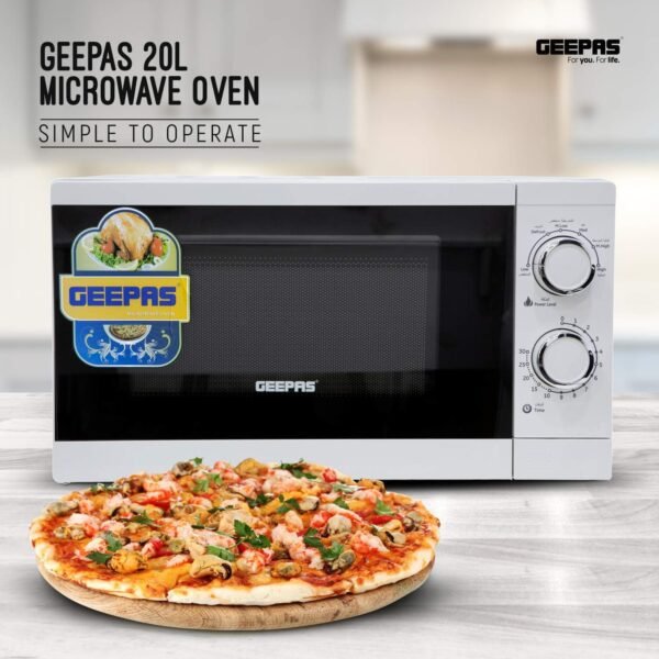 Geepas 20L Microwave Oven, Model GMO1894 - Image 7