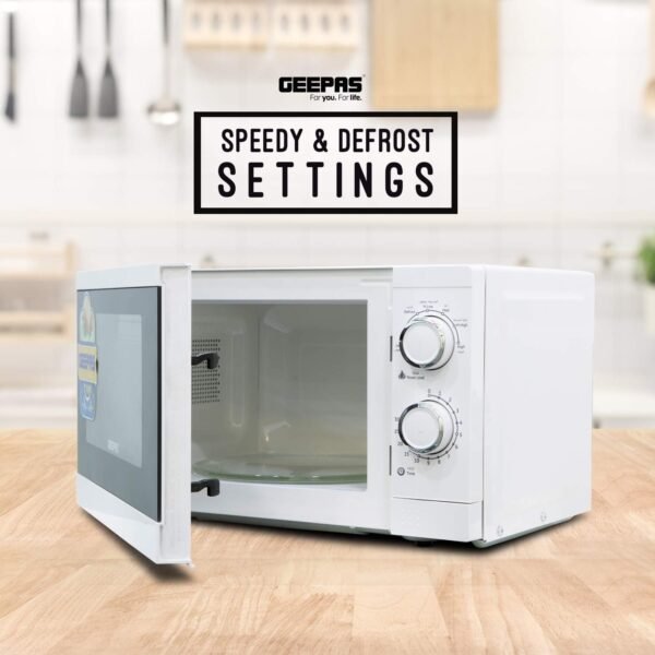 Geepas 20L Microwave Oven, Model GMO1894 - Image 3
