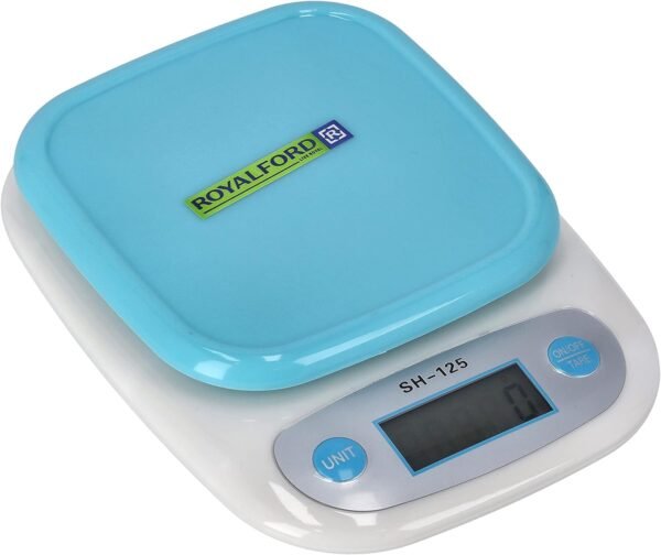 Royalford Electronic Kitchen scale, Multi-Colour, Model RF9515 - Image 2