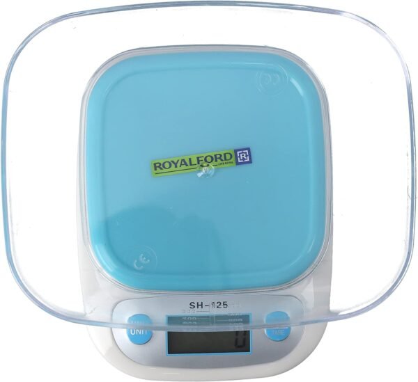 Royalford Electronic Kitchen scale, Multi-Colour, Model RF9515 - Image 4