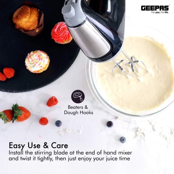 Geepas 400W Hand Mixer, Model GHM43020UK - Image 6