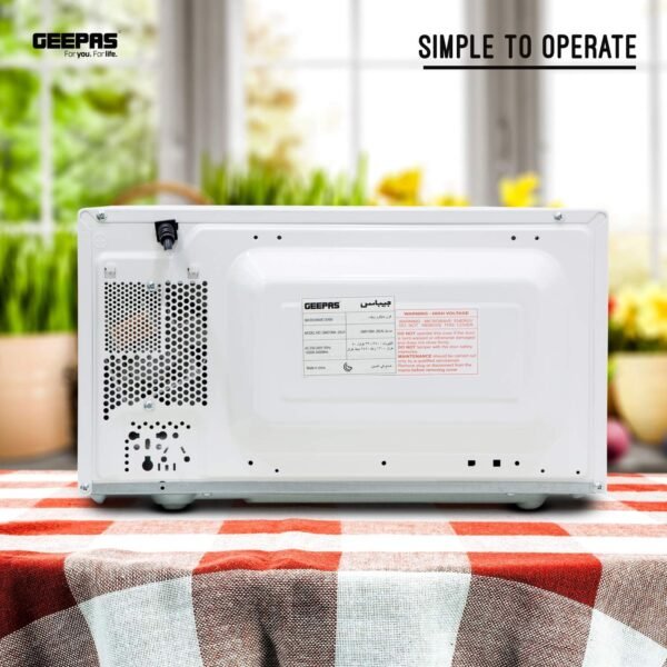 Geepas 20L Microwave Oven, Model GMO1894 - Image 2