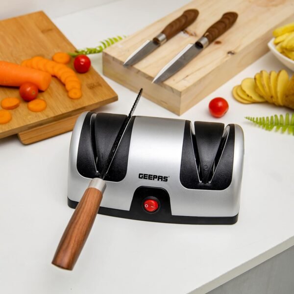 Geepas Electric Knife Sharpener, Model GKS63044 - Image 4