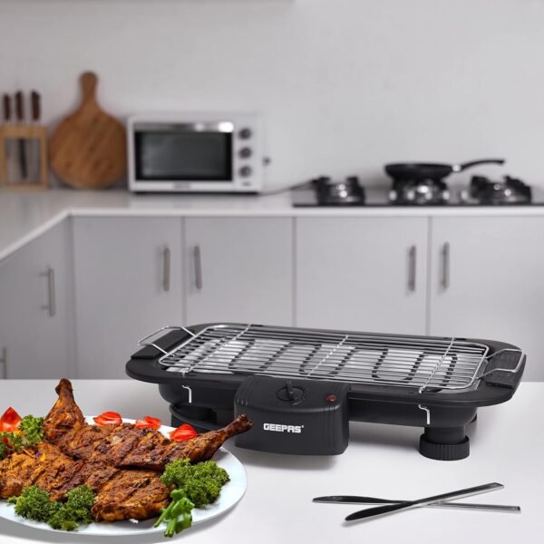 Geepas Electric Barbecue Grill 2000W - Model GBG877 - Image 4
