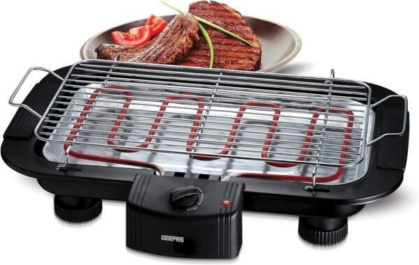 Geepas Electric Barbecue Grill 2000W - Model GBG877