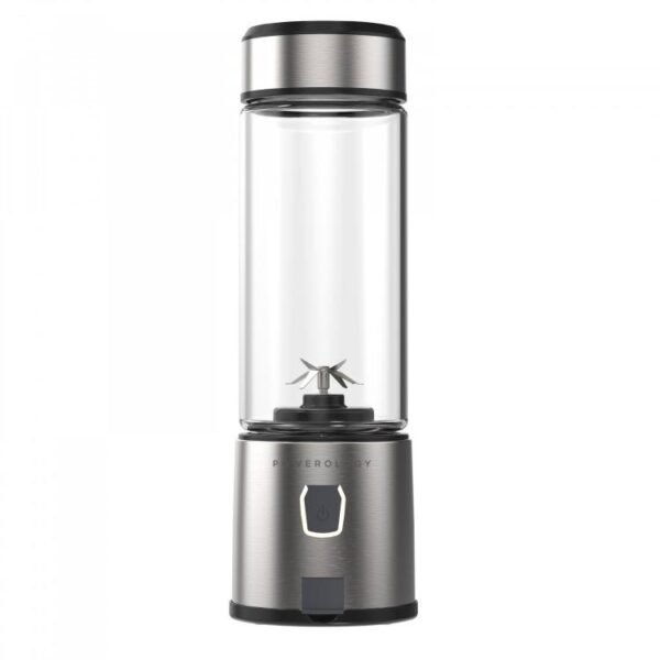 Powerology 6 Blades Portable and Rechargeable Juicer and Blender, Model P6BPJBK - Image 2
