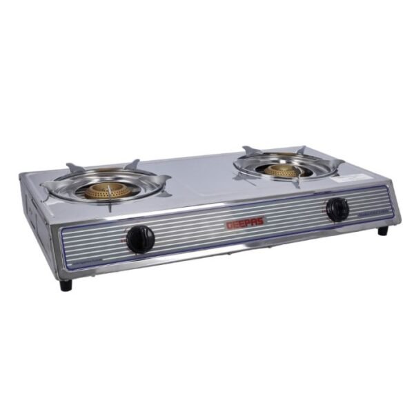 Geepas Gas Stove 2 Burners, Model GGC31033 - Image 5