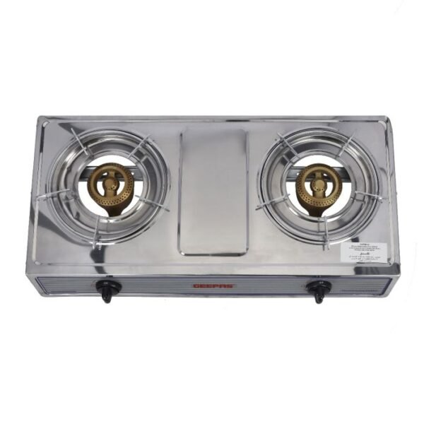 Geepas Gas Stove 2 Burners, Model GGC31033