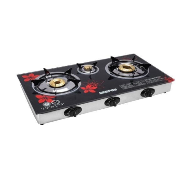 Geepas Gas Cooker 3 burners, Model GK6759 - Image 5