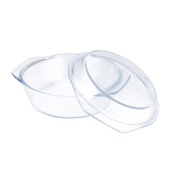 Royalford 3Pcs, Borosilicate Glass Casserole Set, | High Thermal Shock-Resistant Container | Casserole With Lid | Microwave, Electric Oven, Freezer And Dishwasher Safe, Model RF10270 - Image 7