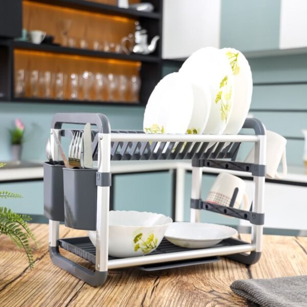 Royalford 2 Layer Dish Rack- Model RF12178 - Image 8