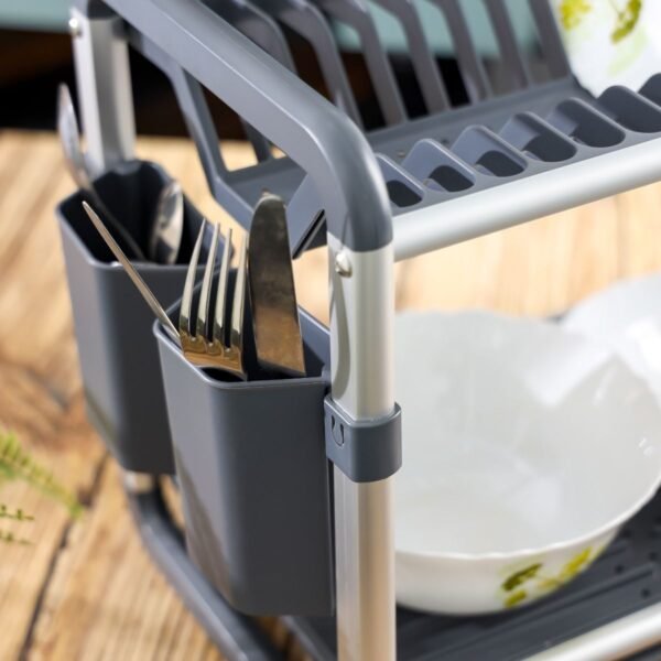 Royalford 2 Layer Dish Rack- Model RF12178 - Image 6
